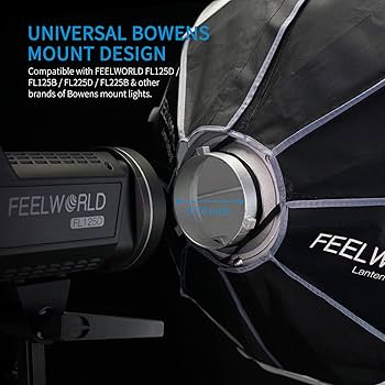 Amazon.com : FEELWORLD FSL65 Portable Lantern Softbox, 65cm 25.6